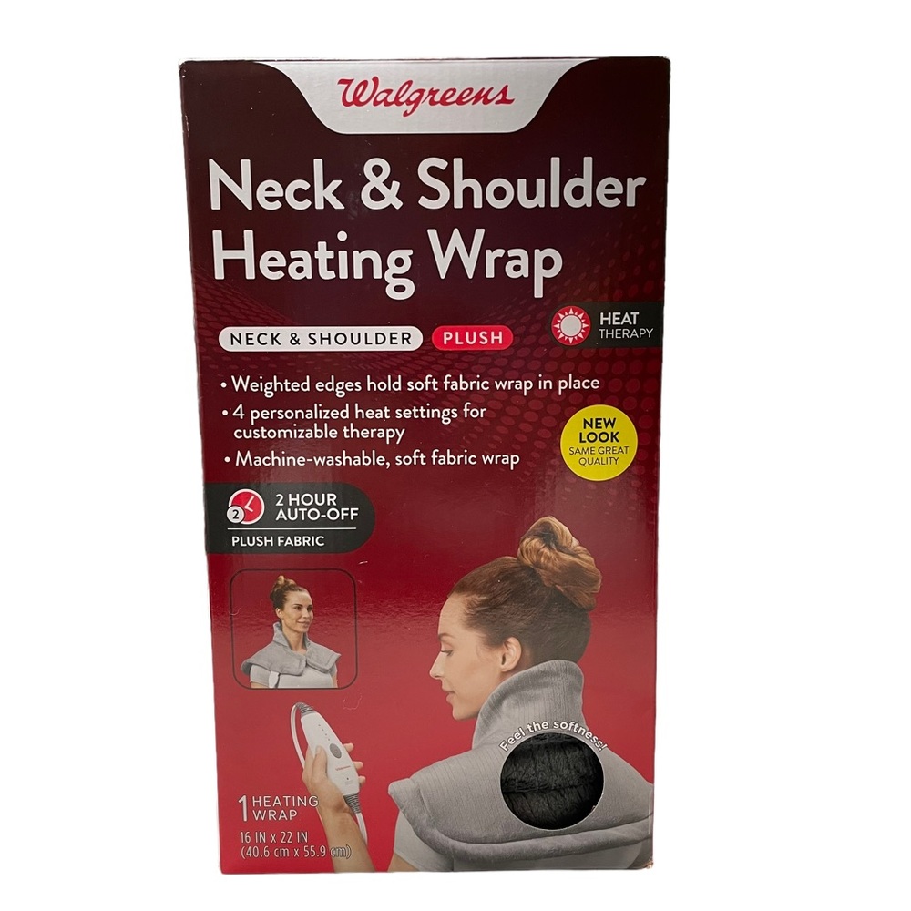 Walgreens Neck & Shoulder Heating Wrap Brand New in Box